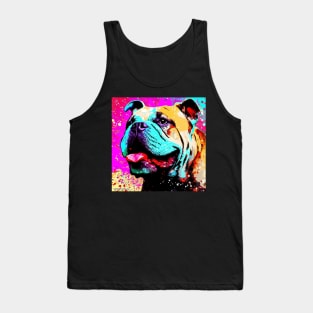 American XL Bully Art Tank Top